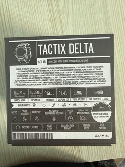 Garmin Tactix Delta Solar Premium Tactical GPS Watch - 2
