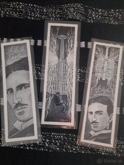 Nikola Tesla zalozky do knih - 2