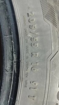 2 zimné pneumatiky 205/55 R16 91T Barum Polaris 5 - 2