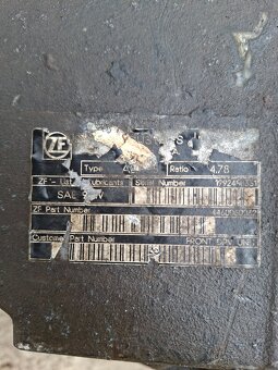 Zadný diferenciál Mercedes ML W163 4460060032 - 2