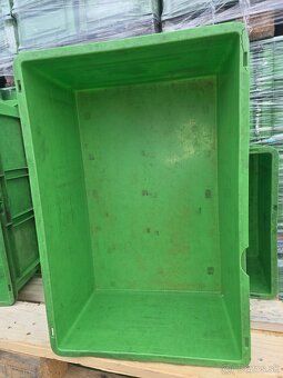 Bedničky prepravky, plastove boxy, MIERNE POŠKODENÉ - 2