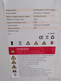 Batéria LiFePo4 48v 51,2v - 2