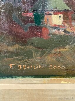 Originál olejomaľba - František Behúň-signovane - 2