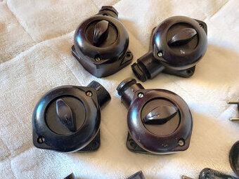 Predám bakelitové vypínače - 2