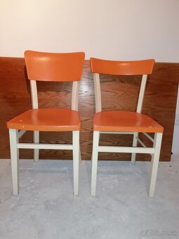 2 retro stolicky - 2