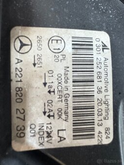 Predné svetlá Mercedes S-Class W221 (originál) - 2