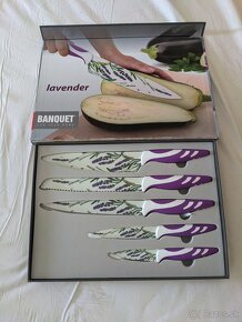 Banquet Sada nožov s nepriľnavým povrchom LAVENDER Violet, 5 - 2