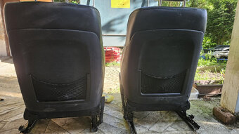 Kožené čierne sportsize sedačky na e46 - 2