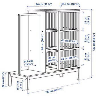 Ikea skrina NORDKISA - 2