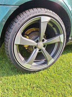 Disky + pneu 5x112 r19 rotor audi - 2