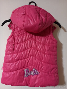 Vesta ružová Barbie - 2