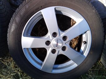 elektrony 5x114,3 r16 + zimné pneu 205/55 r16 - 2