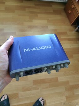 Predám M-Audio Fast Track Pro (externa zvukova karta) - 2
