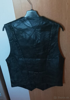 Kožená pánska vesta nová - 2