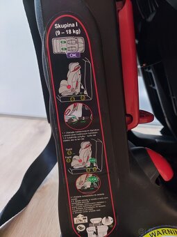 Autosedačka Touragoo 9-36 kg - 2