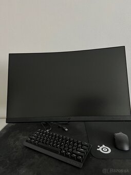 monitor msi curved 23.6” 180hz + rameno - 2
