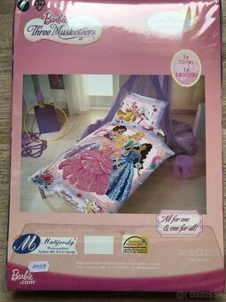 POSTEĽNÉ OBLIEČKY BARBIE + darček - 2