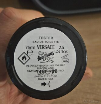 Versace Blue Jeans  EDT 75ml Tester - 2
