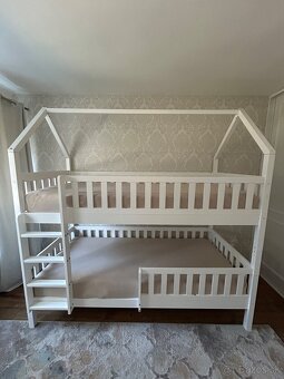 Domčeková poschodová posteľ 90x200 - 2