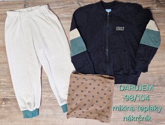 Chlapčenský balík 98/104 - 2