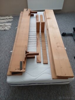 Manželská posteľ + matrace - 2