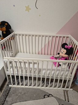 Detská postieľka biela - 2