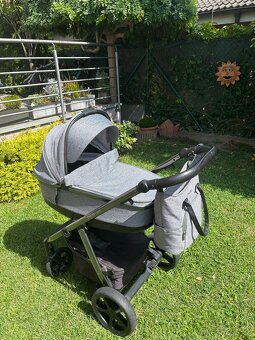 Kočík Espiro Next Grey + vajíčko Cybex Aton M+fusak - 2
