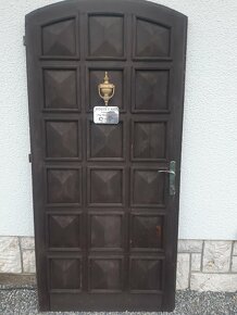 Vchodove drevene dvere - 2