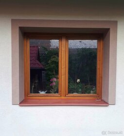 Drevené okno - 2
