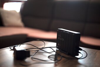 Externý pevný disk 3,5" WD Black D10 Game Drive 8TB čierny - 2