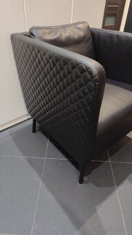 IKEA EKERO koženné kreslo - 2