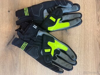 Rukavice na motocykel Shima X-Breeze 2 čierno-fluo žlté - 2