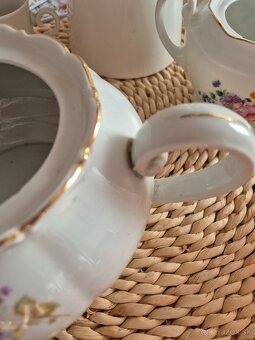 Retro porcelánovÿ čajník 1liter - 2