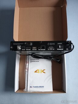 Predám satelitný prijimač AB CryptoBox 800UHD - 2