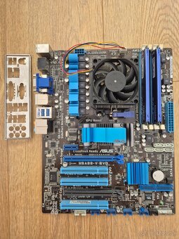 Asus M5A88-V EVO (AM3+) + Phenom II X4 840 + 4 GB DDR3 RAM - 2