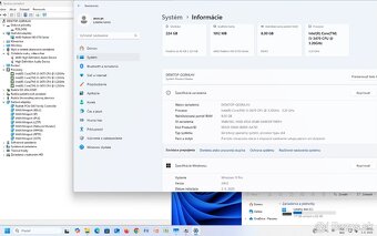Predám starší herný pc i5 8 gb ram ssd 240 gb 1 gb gpu - 2