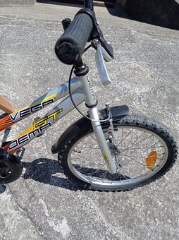 Oranžový detský bike Dema - 2