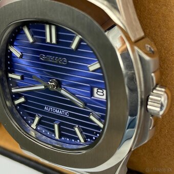 Seiko Mod Nautilus Blue - 2