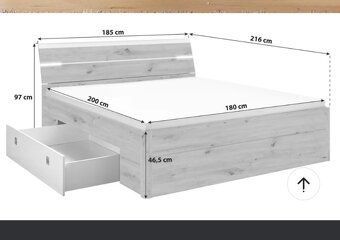 Postel 180x200 - 2