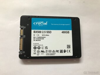 CRUCIAL ssd disk 480GB-2,5". - 2