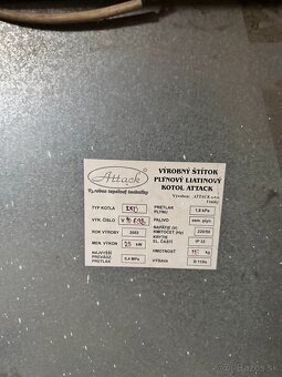 Plynovy kotol Attack 25KW Bojler Qadroflex 120L - 2