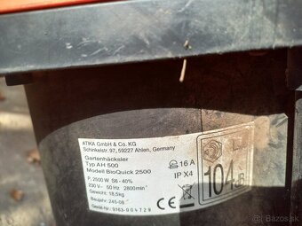 Drvič ATIKA NA NáHRADNé DIELY - 2