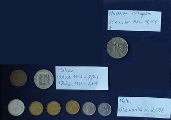 Zbierka mincí - Ostrovy, svet, Ázia, medile, Hitler - 2