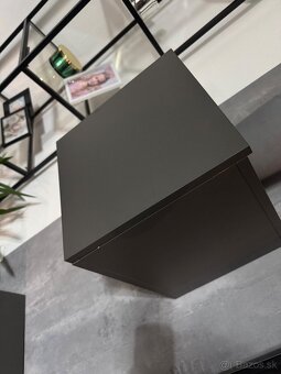 Sivá obývacia stena - 2