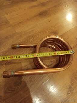 Medena špirála,had,vymennik,chladic - 2