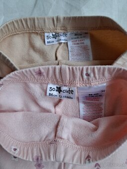 Zateplené dievčenské legíny So Cute 86 - 2