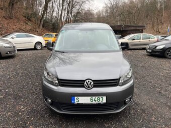 VW Caddy 1.2 TSI 77 kW 2x šoupačky 2011 klima serviska - 2