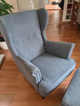 kreslo a taburetka - 2