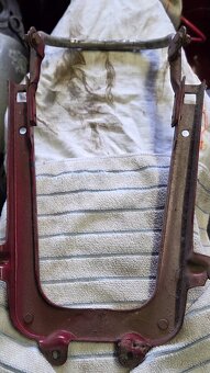 Zadný držiak Jawa ČZ podsedalovy plech - 2