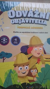 Odvazni objavitelia - spolocenska hra,nova zabalena - 2